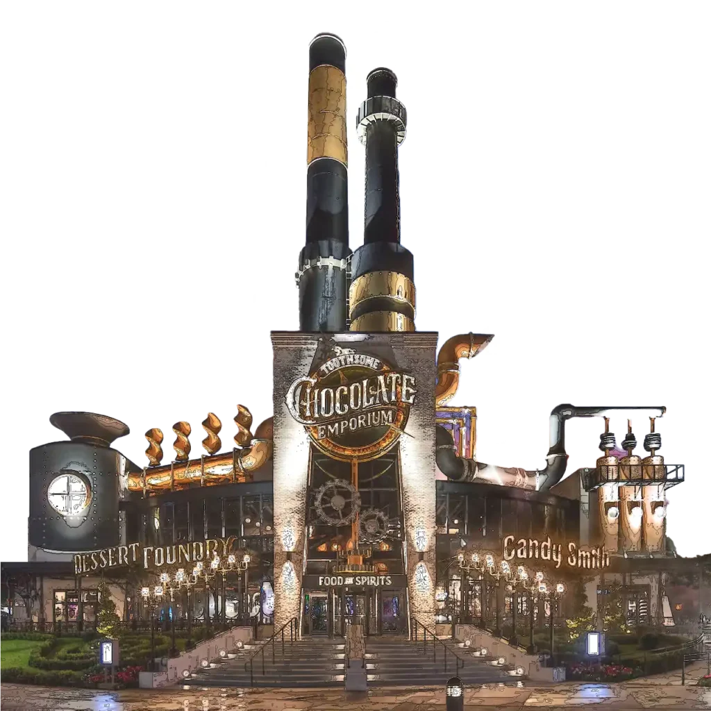 The Chocolate Emporium building