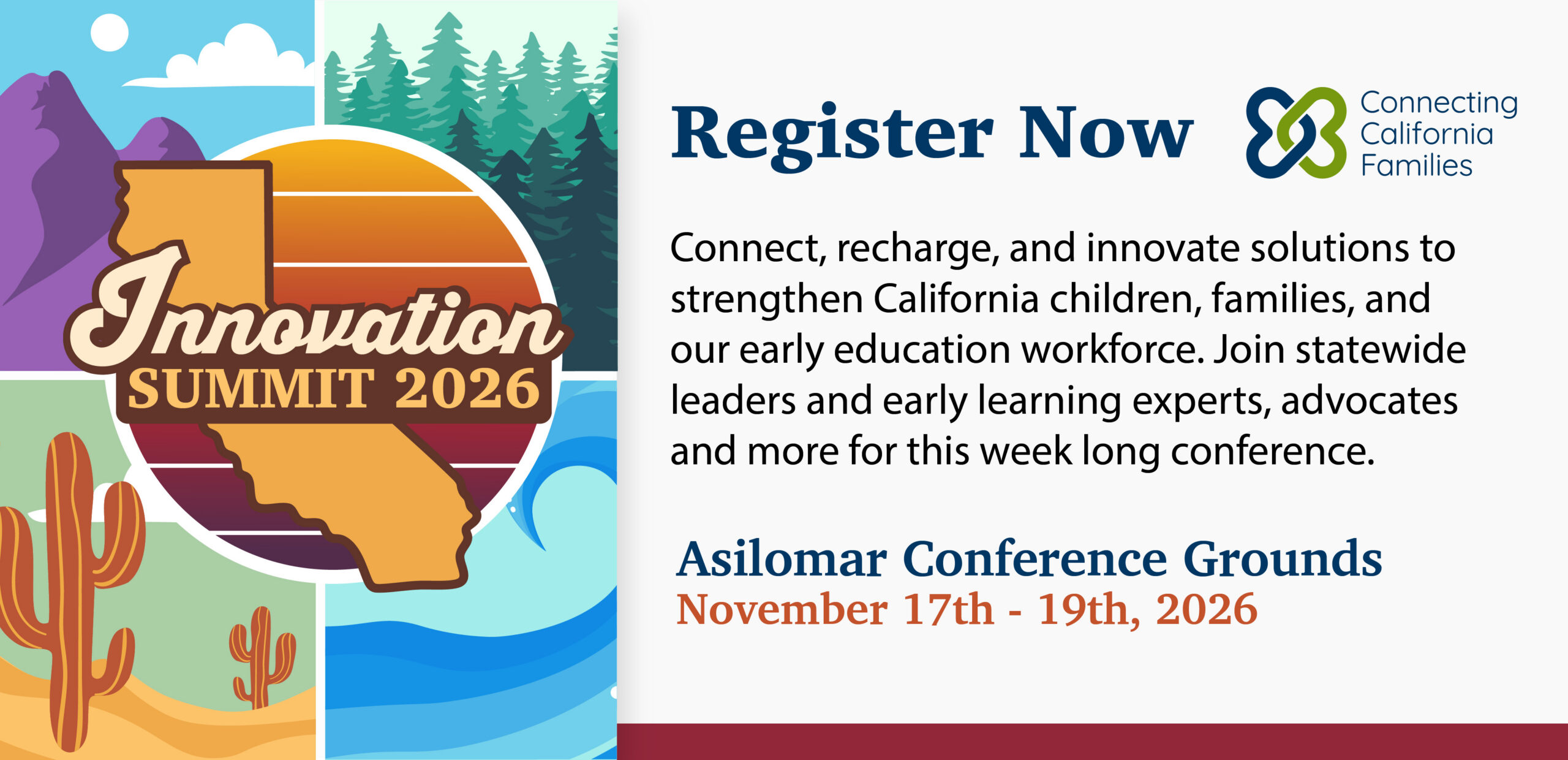 Register for CCRC's 2026 Innovation Summit on November 17th to 19th.