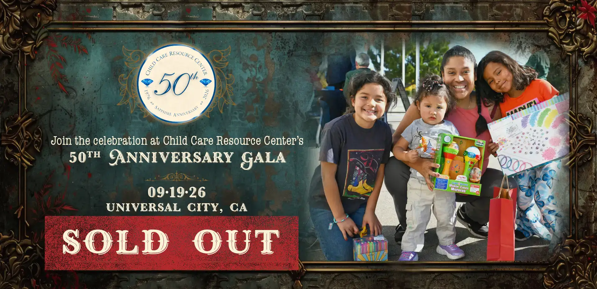 CCRC's 50th Gala is sold out